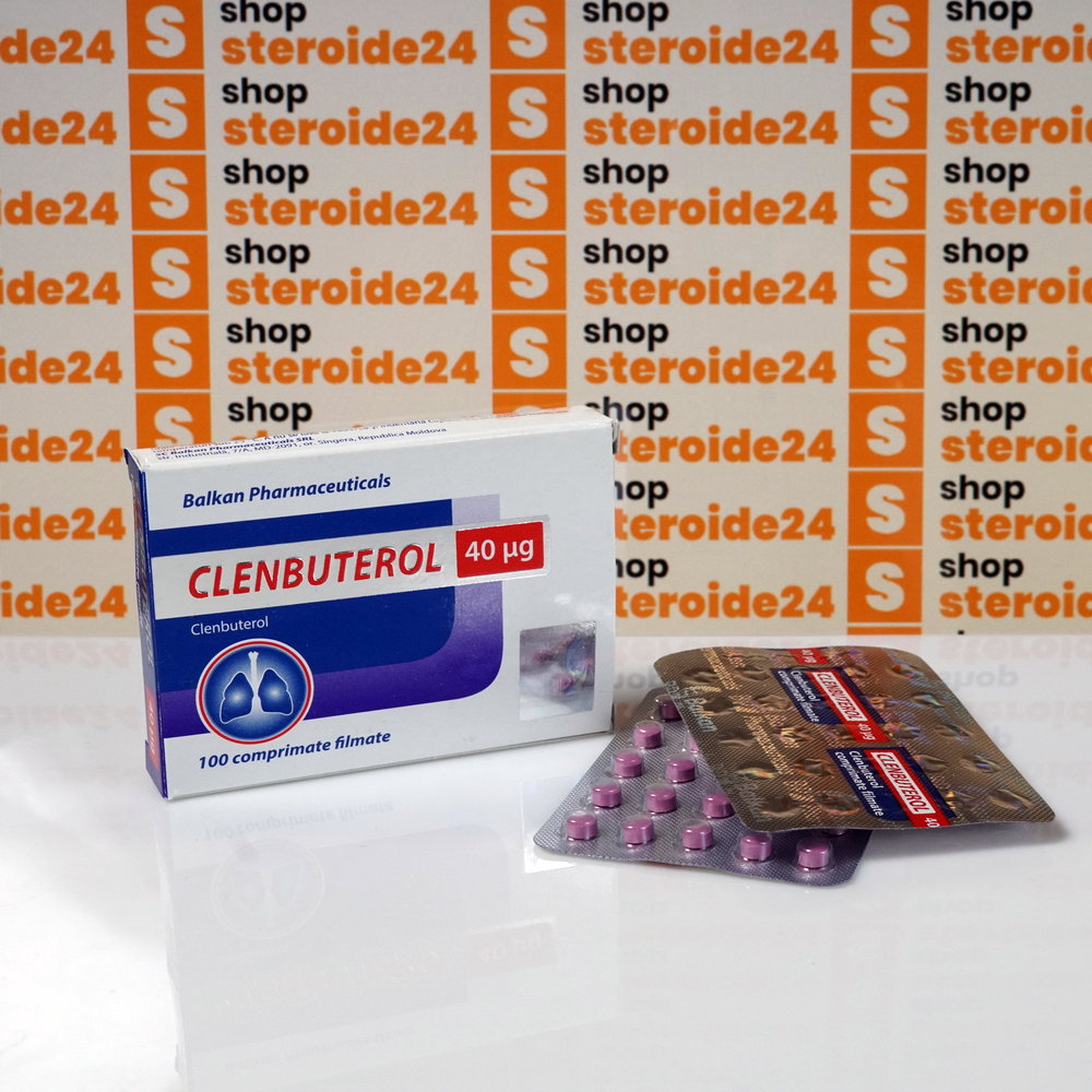 Кленбутерол Балкан 40 мкг - Clenbuterol Balkan Pharmaceuticals
