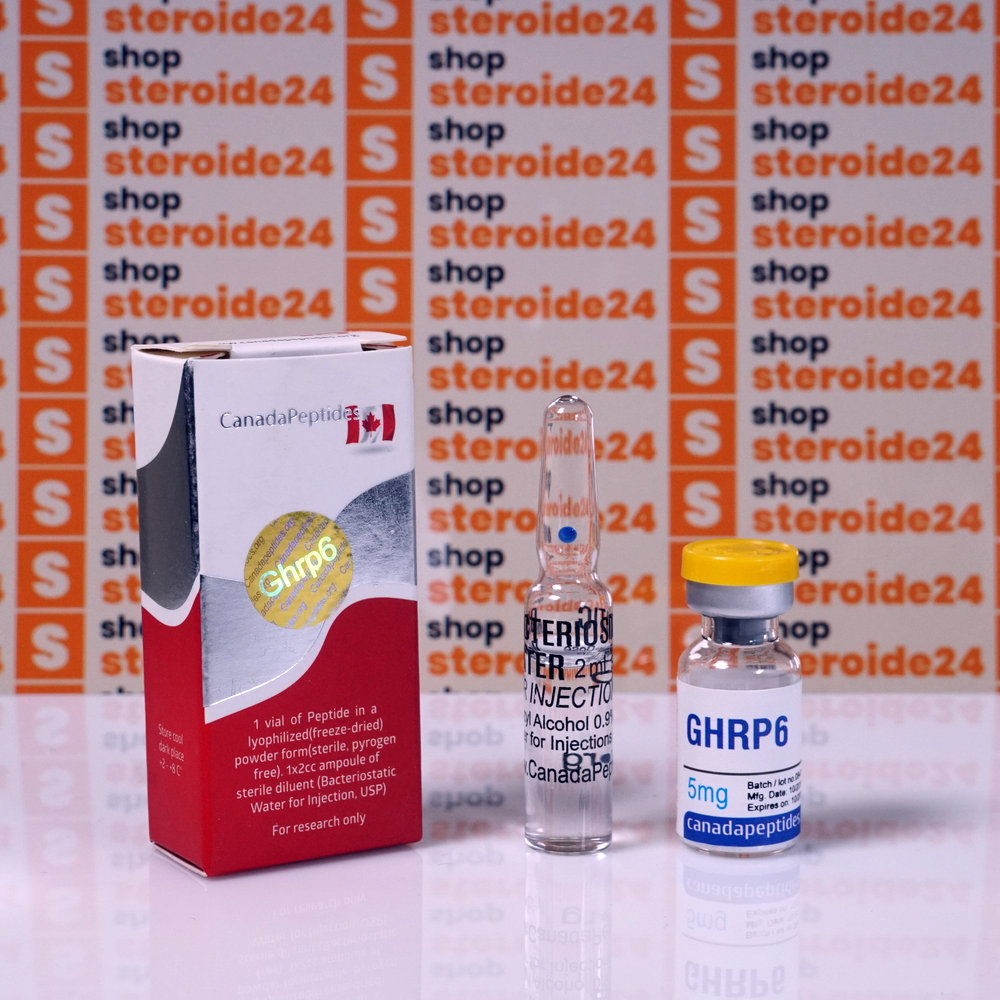 ГХРП 6 Канада Пептидс 5 мг - GHRP 6 Canada Peptides