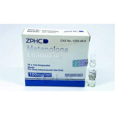 Methenolone Enanthate 100 мг Zhengzhou Pharmaceutical Co. Ltd
