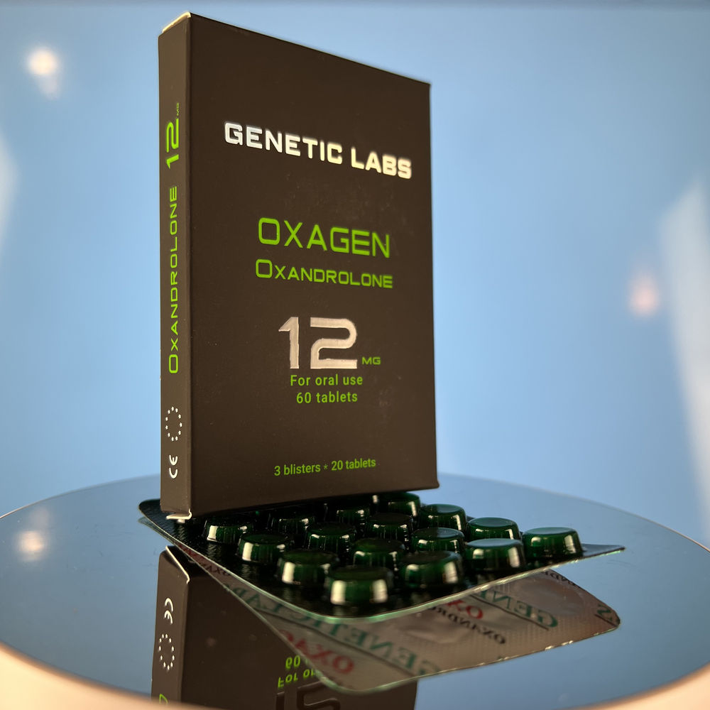 Оксаген Генетик Лабс 12 мг в блистере - Oxagen Genetic Labs