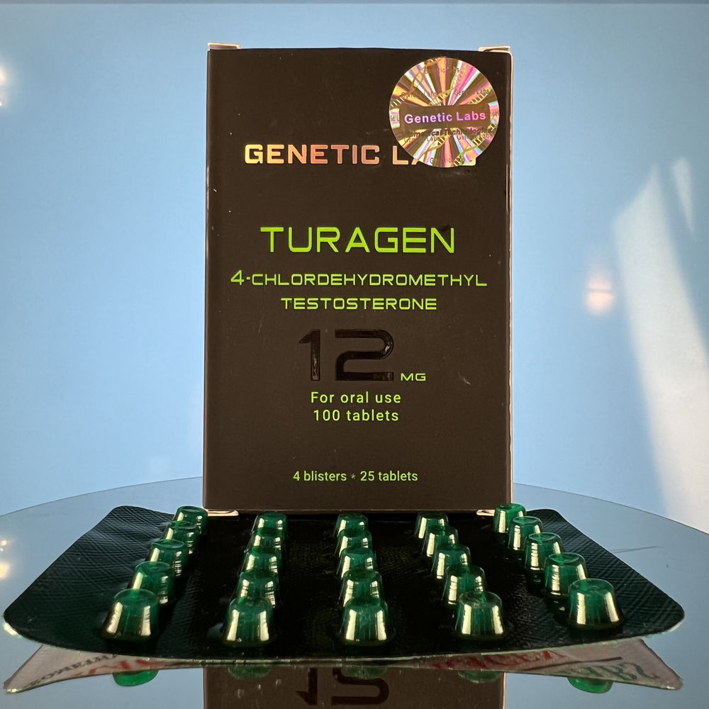 Тураген Генетик Лабс 12 мг в блистере - Turagen Genetic Labs
